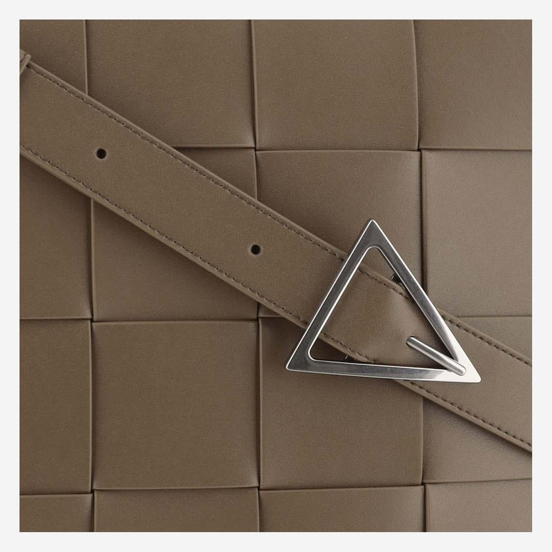 Bottega Veneta Shoulder Bag — Brown Leather