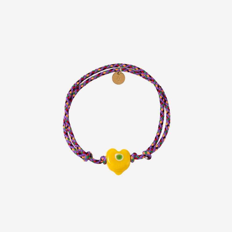 Sorbet Island Bracelet — Multicolor Fabric Bracelets