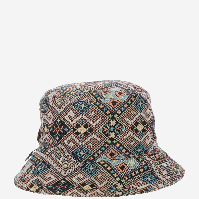 Chat Touché Sevilla Bucket Hat — Brown Cotton