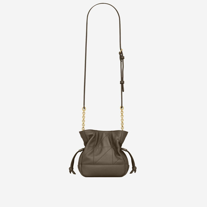 Saint Laurent Jamie Shoulder Bag — Brown Leather