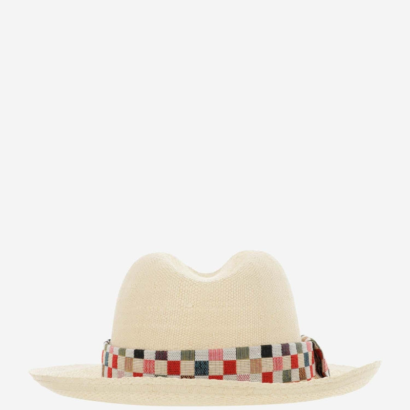 Alexia Alvarez De Toledo Panama Hat — White Raffia