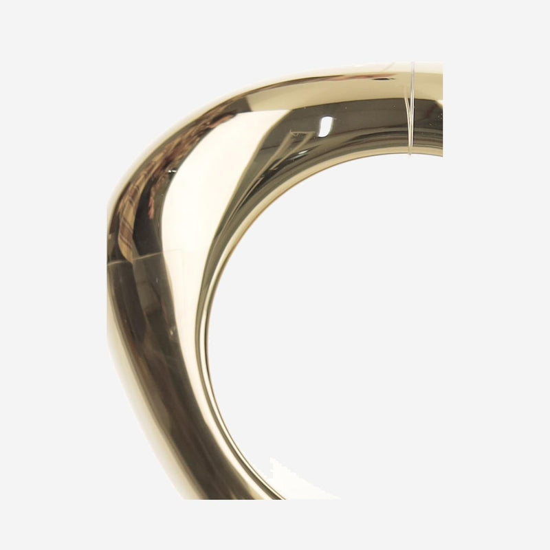 Saint Laurent Wavy Gold-Tone Brass Bracelet — Gold Bracelets