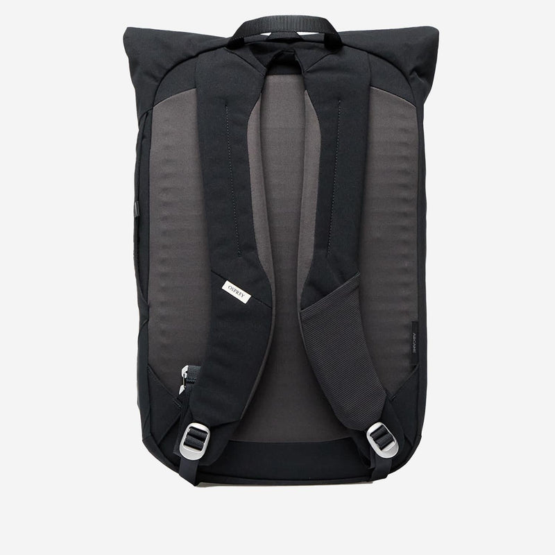 Osprey Arcane Roll Backpack — Black Nylon