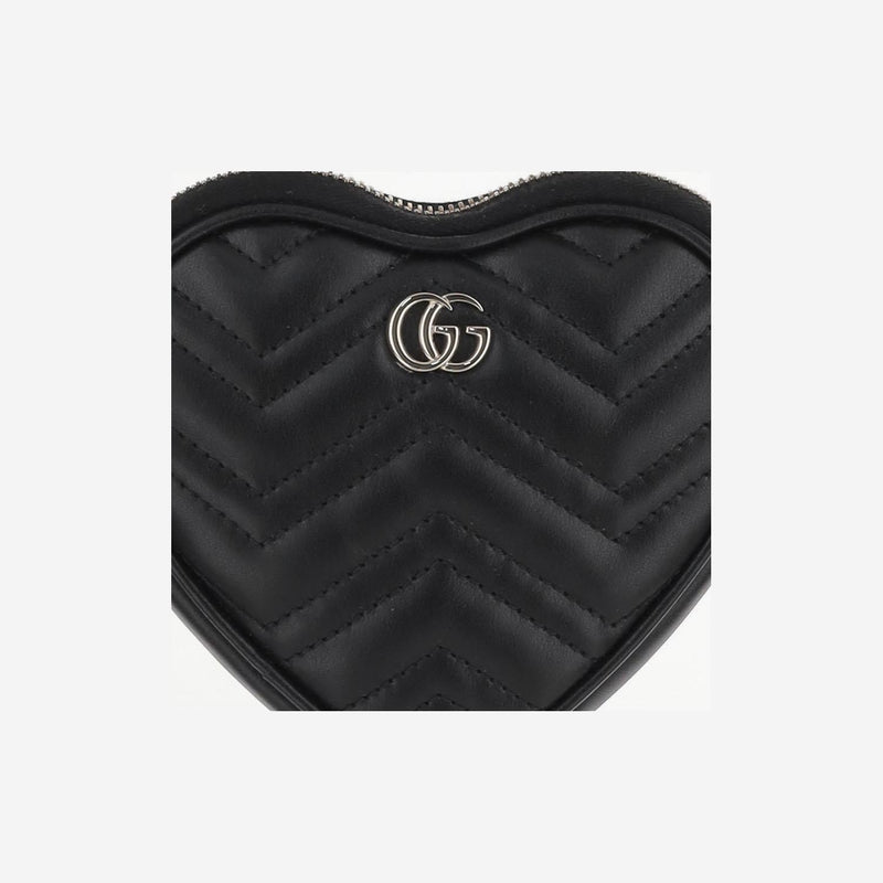 Gucci Shoulder Bag — Black Calf Skin