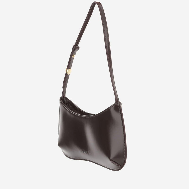 Jacquemus Shoulder Bag — Brown Calfskin Leather