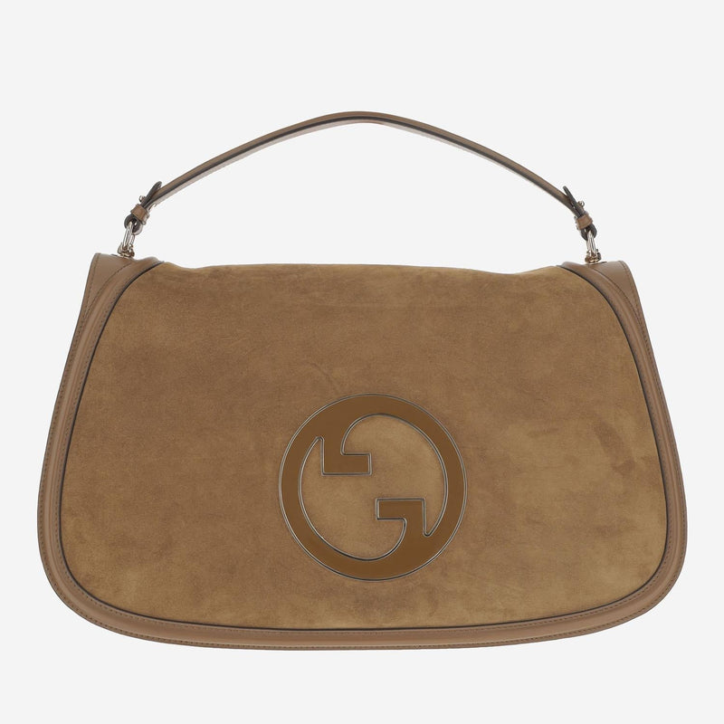 Gucci Blondie Shoulder Bag — Beige Cotton