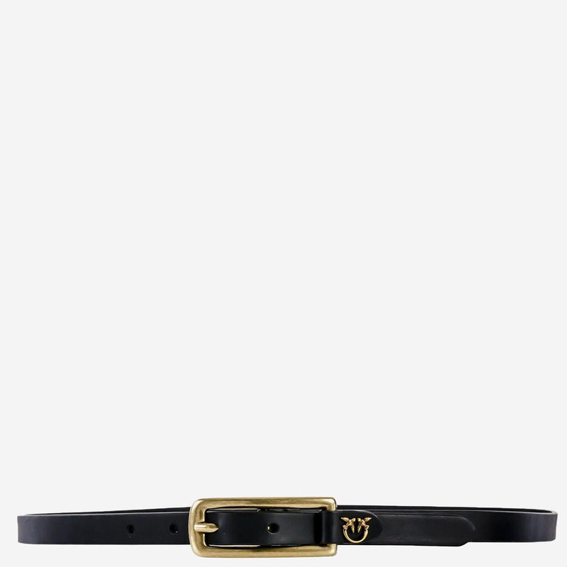 Pinko Leather Belt — Black