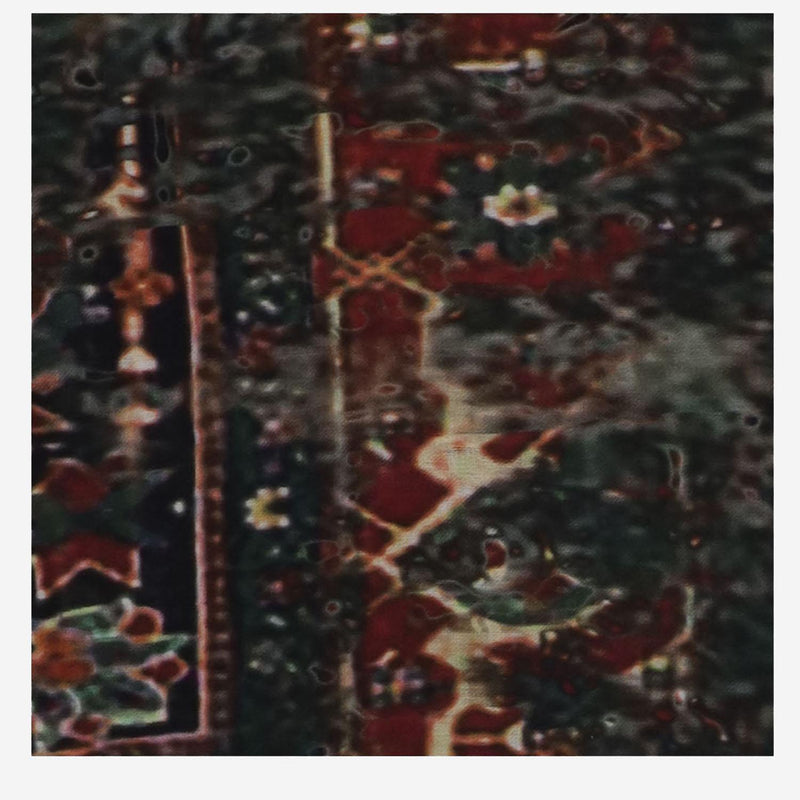 Faliero Sarti Carpet-Pattern Modal And Cashmere Scarf — Multicolor Scarfs