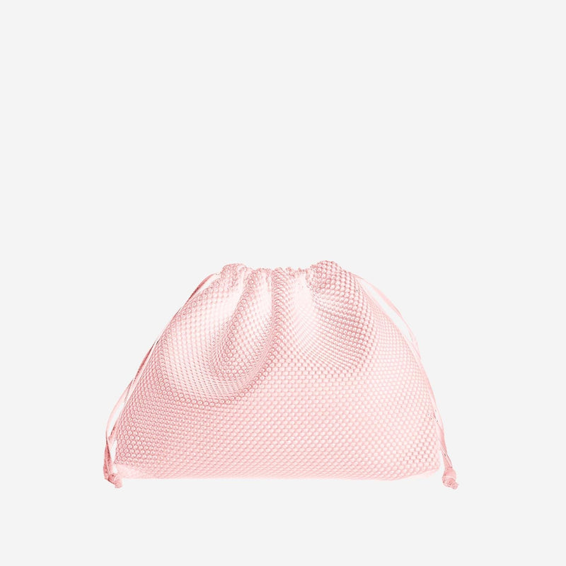 The Frankie Shop Morgan Handbag — Pink Polyester Hand Bags