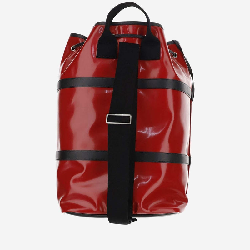 Saint Laurent Shoulder Bag — Red Polyurethane
