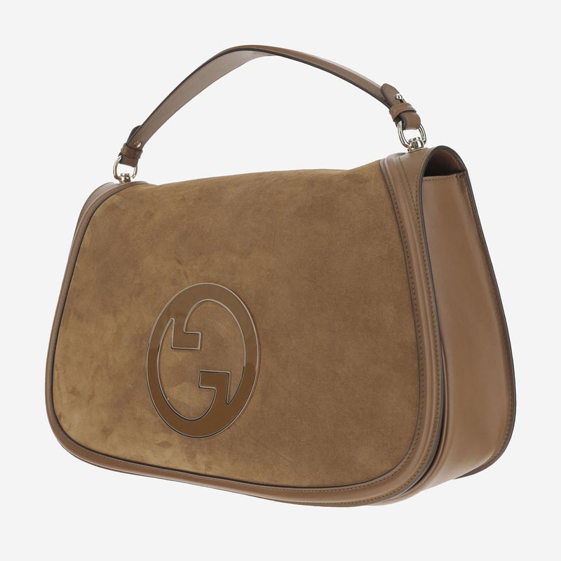 Gucci Blondie Shoulder Bag — Beige Cotton