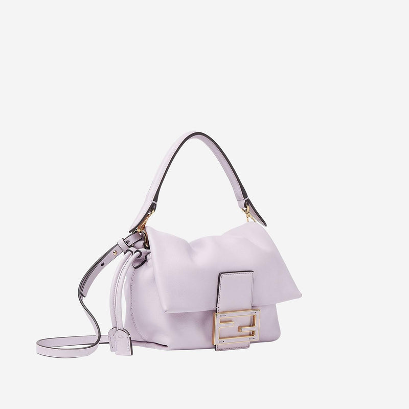 Fendi Quilted Nappa Leather Shoulder Bag — Pink