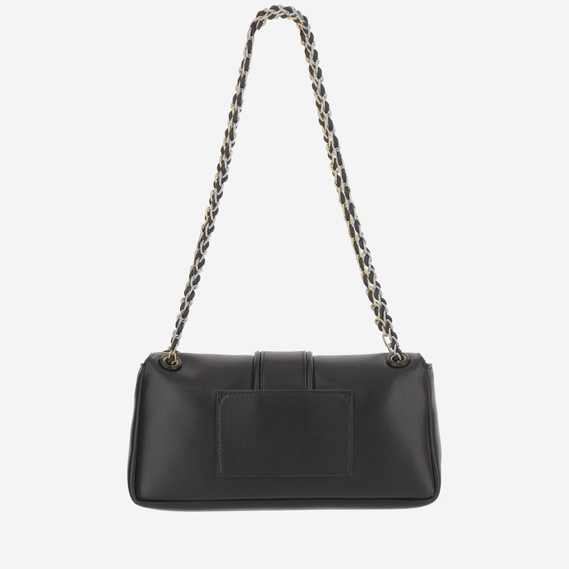 Jacquemus Nappa Leather Shoulder Bag — Black