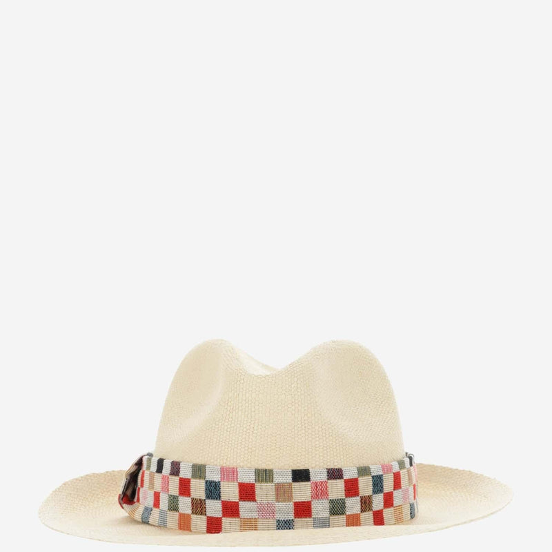 Alexia Alvarez De Toledo Panama Hat — White Raffia