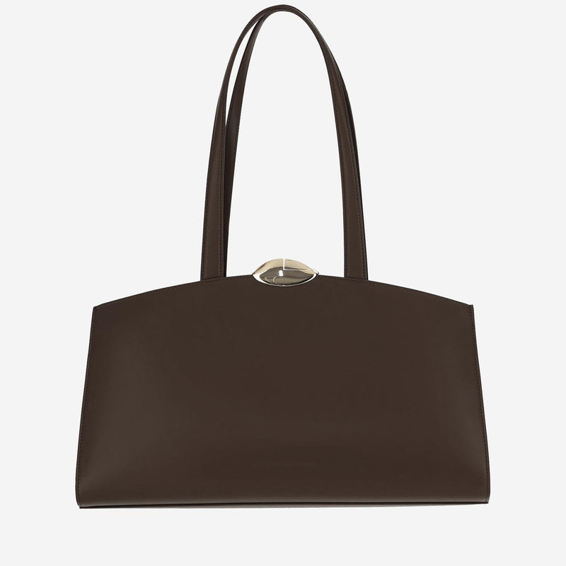 Benedetta Bruzziches Serena Shoulder Bag — Brown