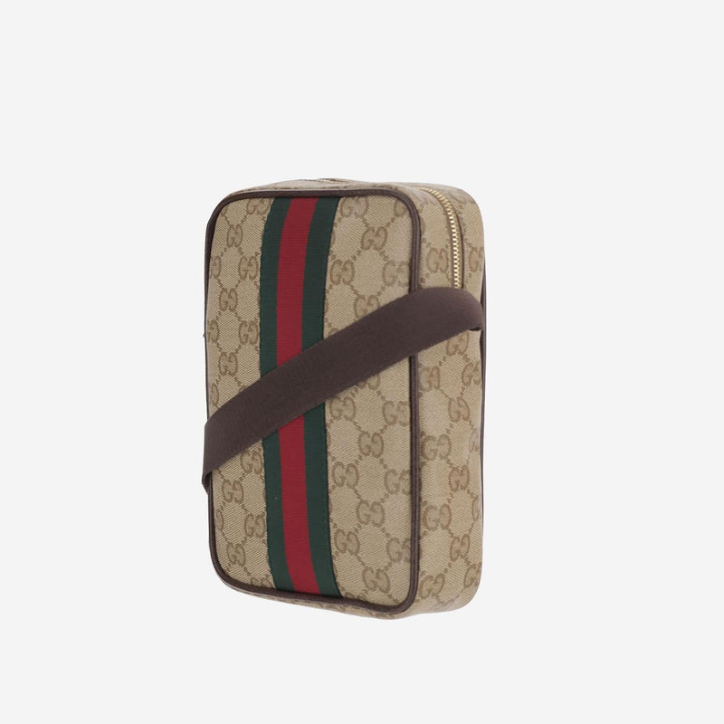 Gucci Gg-Print Coated Canvas Belt Bag — Multicolor Cotton