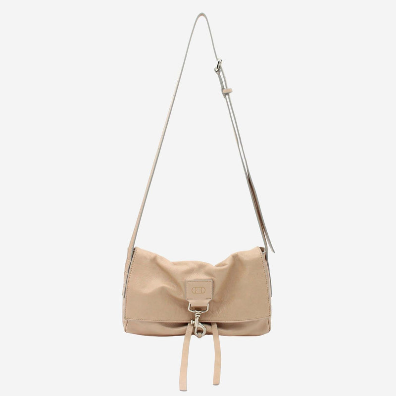 Radica Studio La Bisaccia Mini Shoulder Bag — Beige Nappa Leather