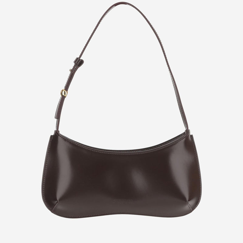 Jacquemus Shoulder Bag — Brown Calfskin Leather