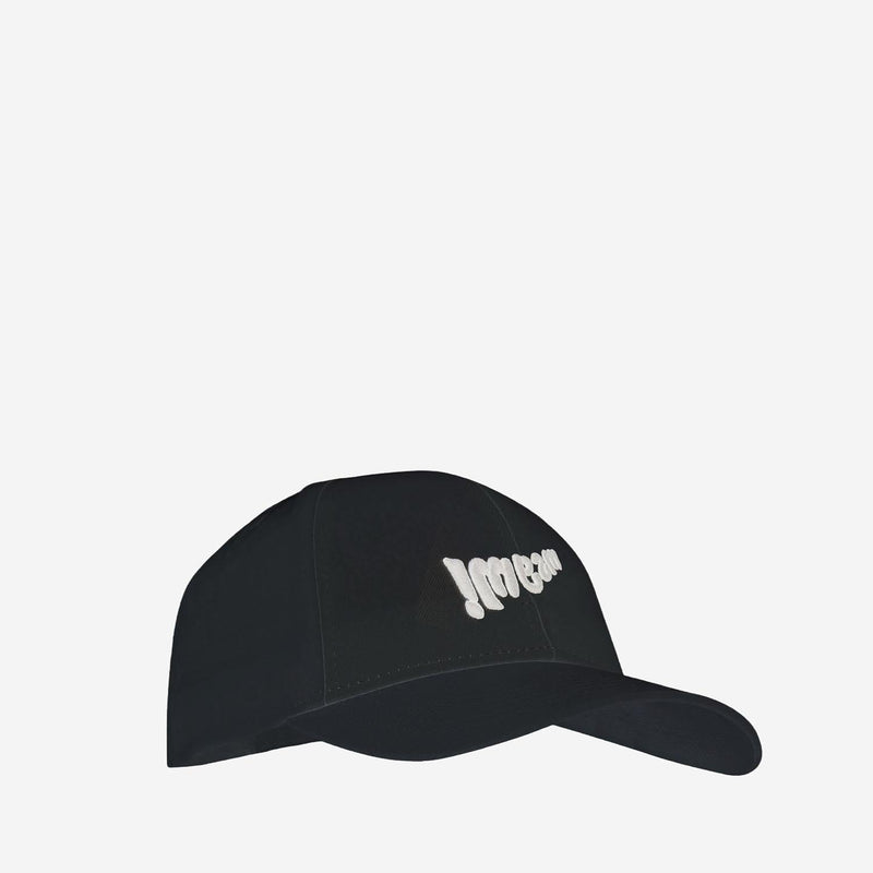 Msgm S6msjubc219 Logo-Embroidered Cotton Baseball Cap — Black Caps