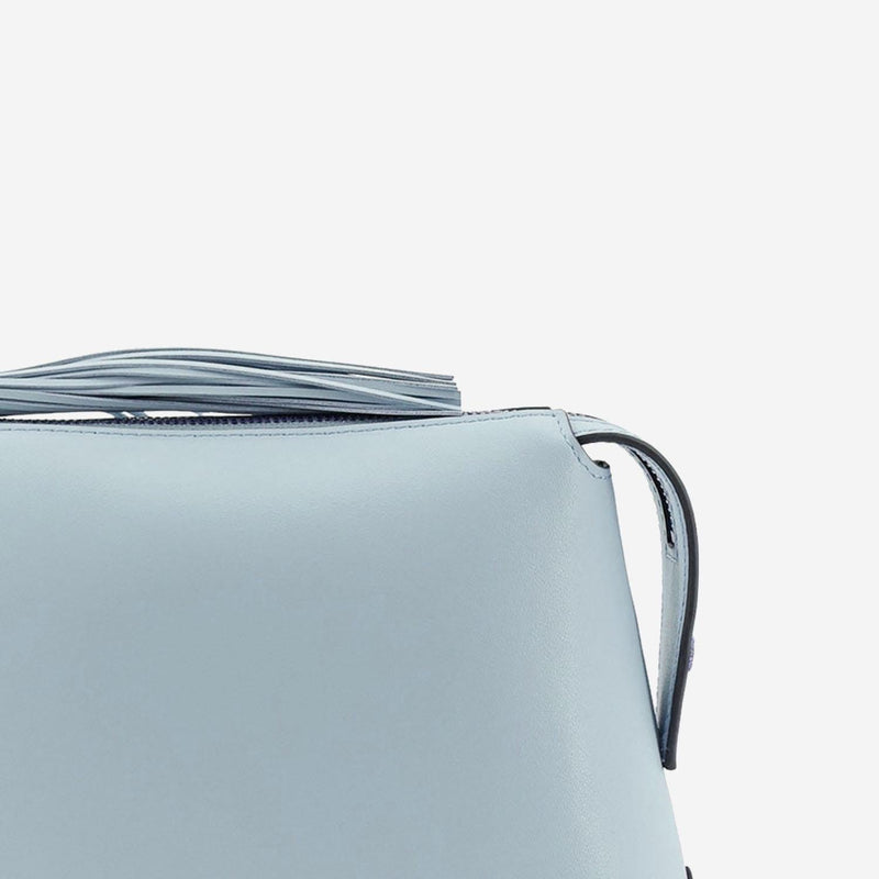 Pinko Leather Clutch — Blue Wallet