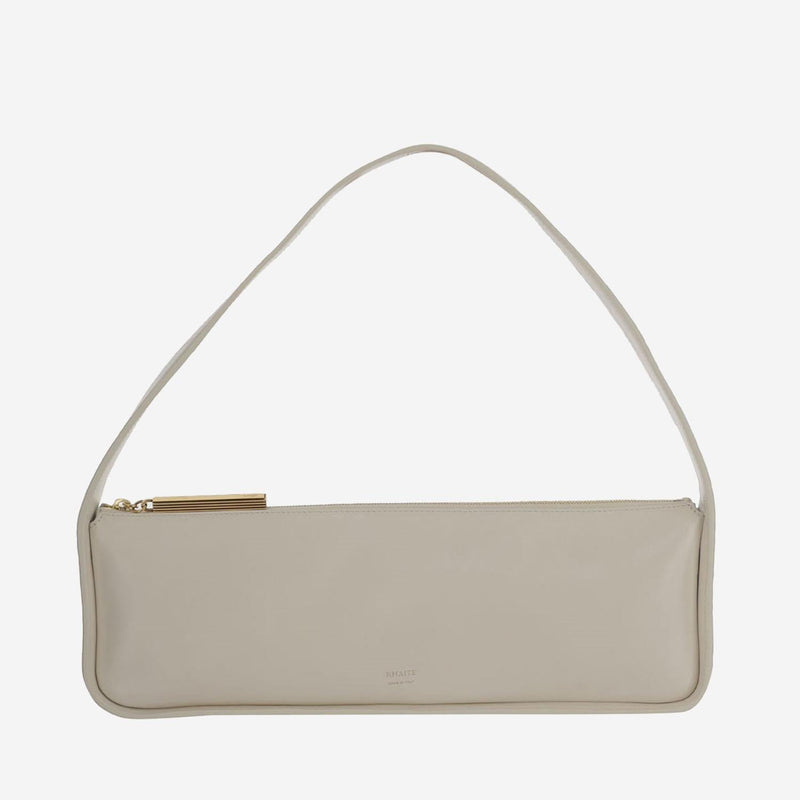 Khaite Lori Shoulder Bag — Ivory Calfskin