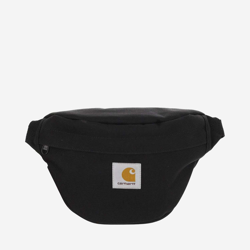 Carhartt Wip Logo-Embroidered Nylon Belt Bag — Black Polyester