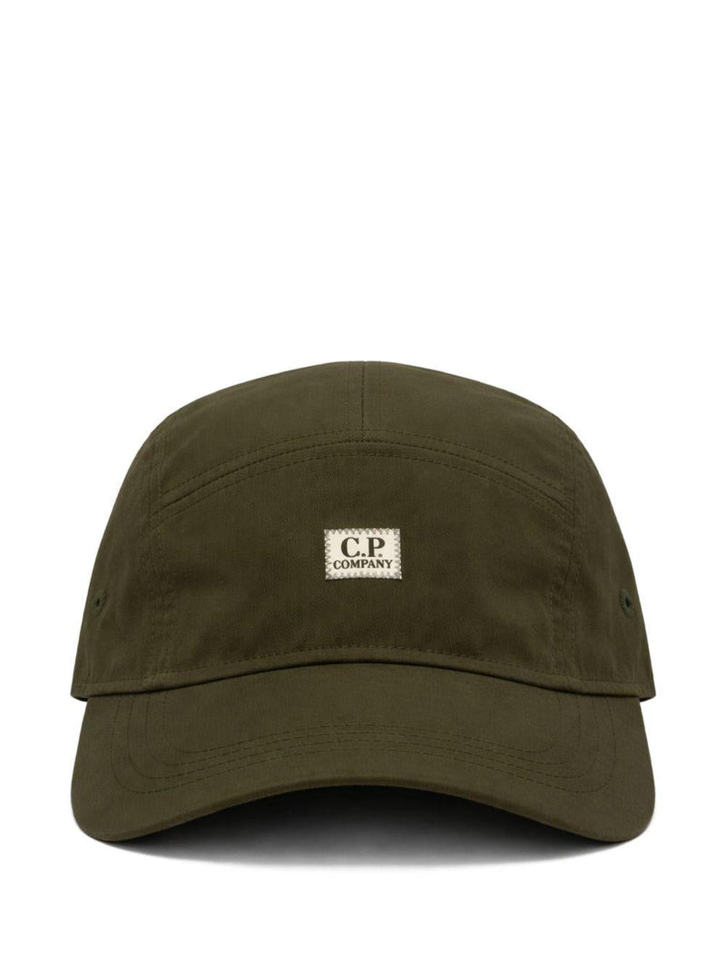 C.p. Company 20cmac047a110545a Baseball Cap — Green Polyamide Caps