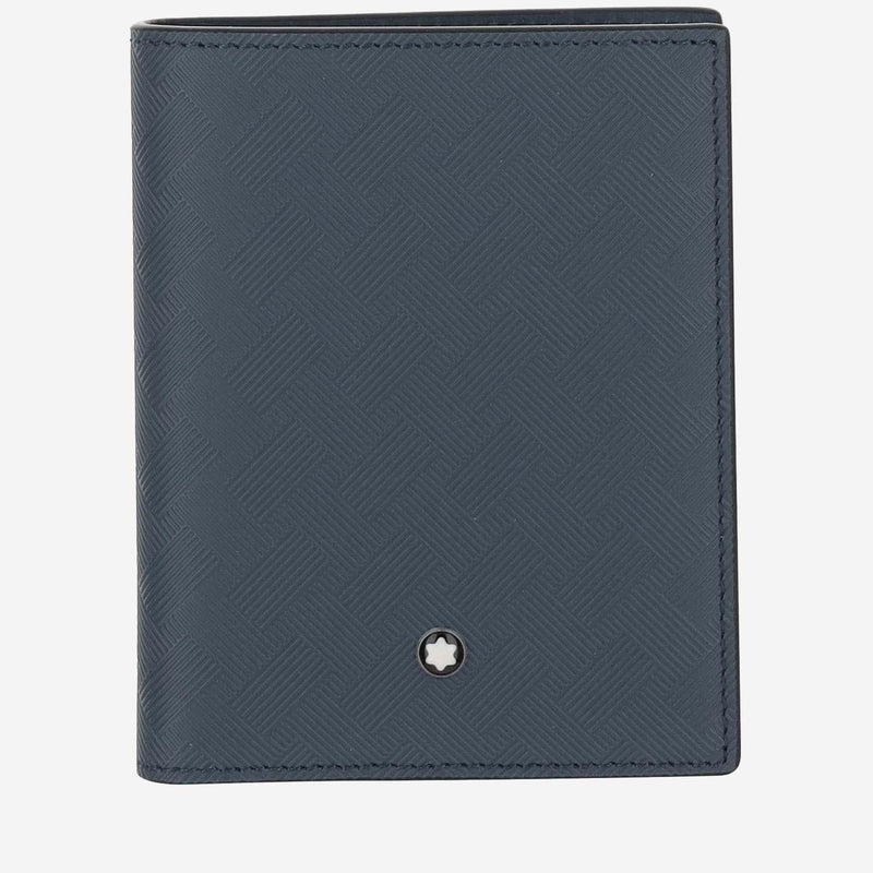 Montblanc Wallet — Blue Leather