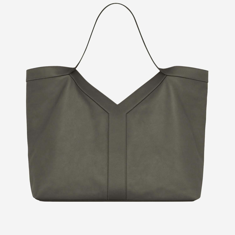 Saint Laurent Leather Shoulder Bag — Green