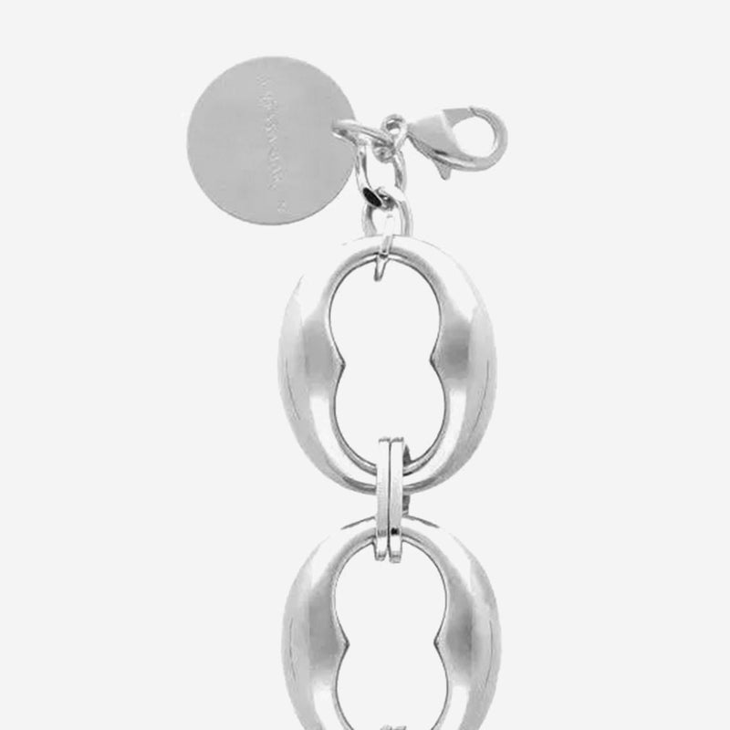 Vanessa Baroni Turtle-Motif Silver-Plated Bracelet — Silver Metal Bracelets