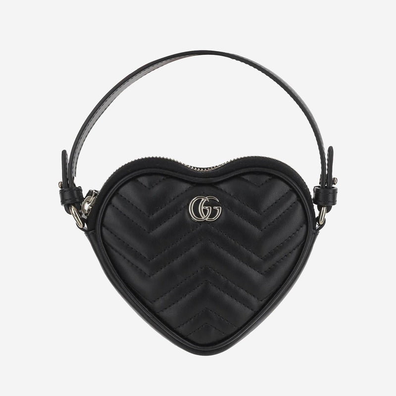 Gucci Shoulder Bag — Black Calf Skin