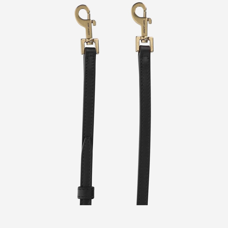 Saint Laurent Le 37 Mini Shoulder Bag — Black Calfskin