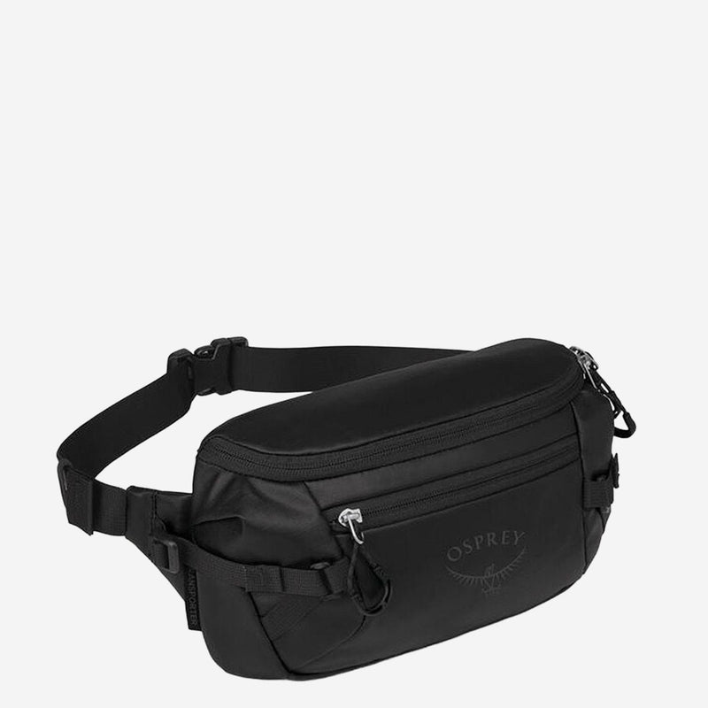Osprey Transporter Belt Bag — Black Recycled Nylon