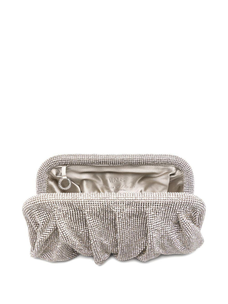 Benedetta Bruzziches Venus La Grande Clutch — Silver Exterior: Brass; Lining: Silk