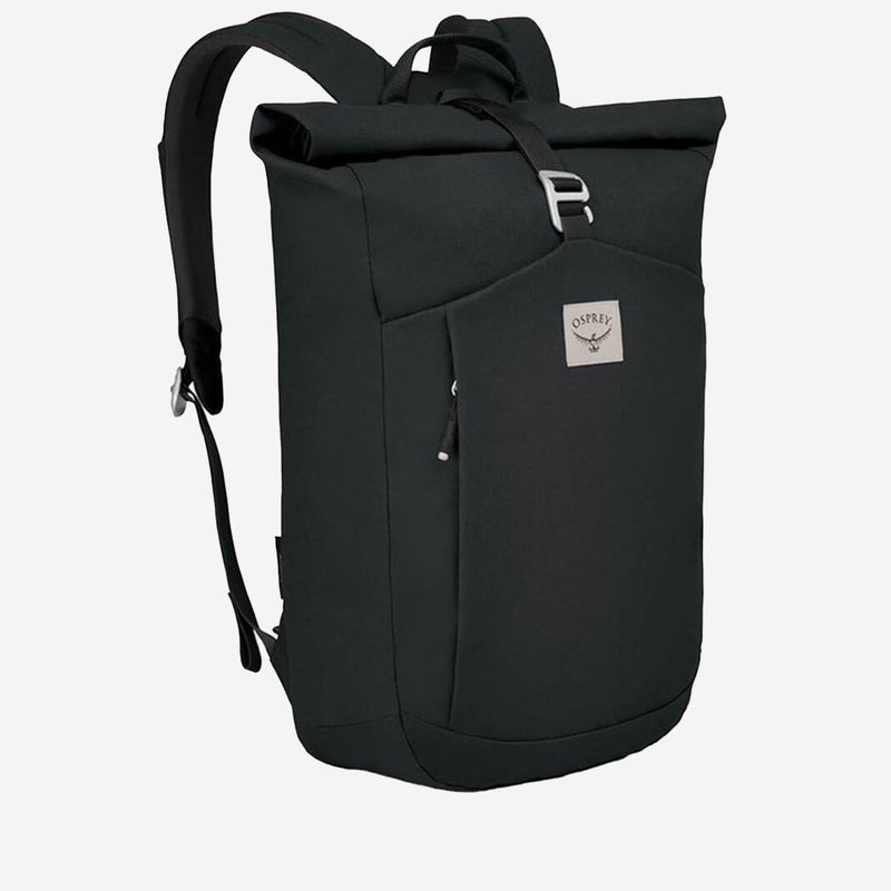 Osprey Arcane Roll Backpack — Black Nylon