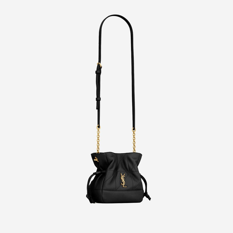 Saint Laurent Jamie Mini Bag — Black Leather
