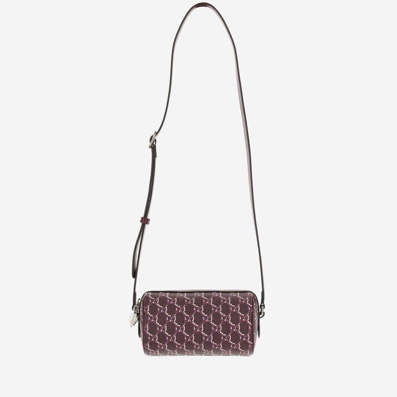 Gucci Gg Shadow Shoulder Bag — Burgundy Polyurethane