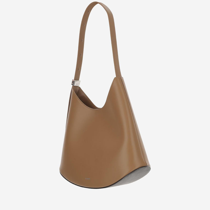 Jil Sander Shoulder Bag — Brown Calfskin