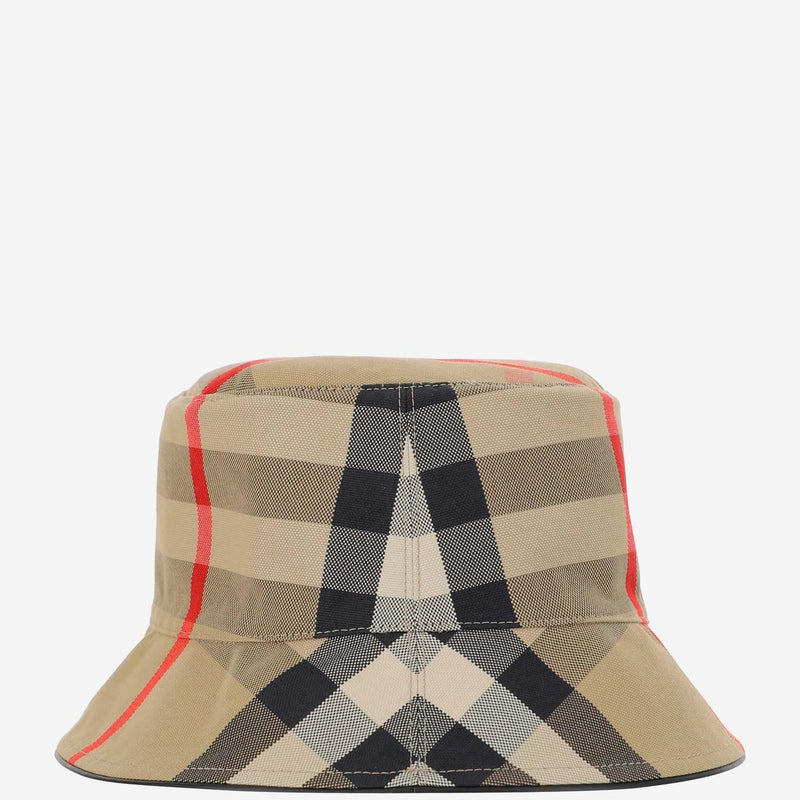 Burberry 8044079 Fur Print Cotton Bucket Hat — Brown