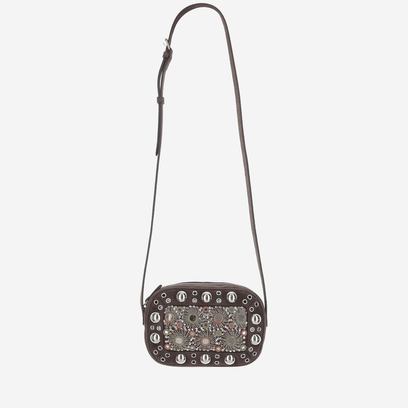Valentino Garavani Nellcôte Shoulder Bag — Multicolor Leather
