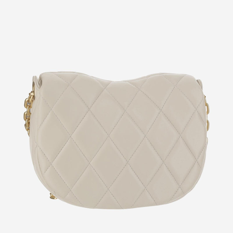 Burberry Shoulder Bag — White Lamb Leather