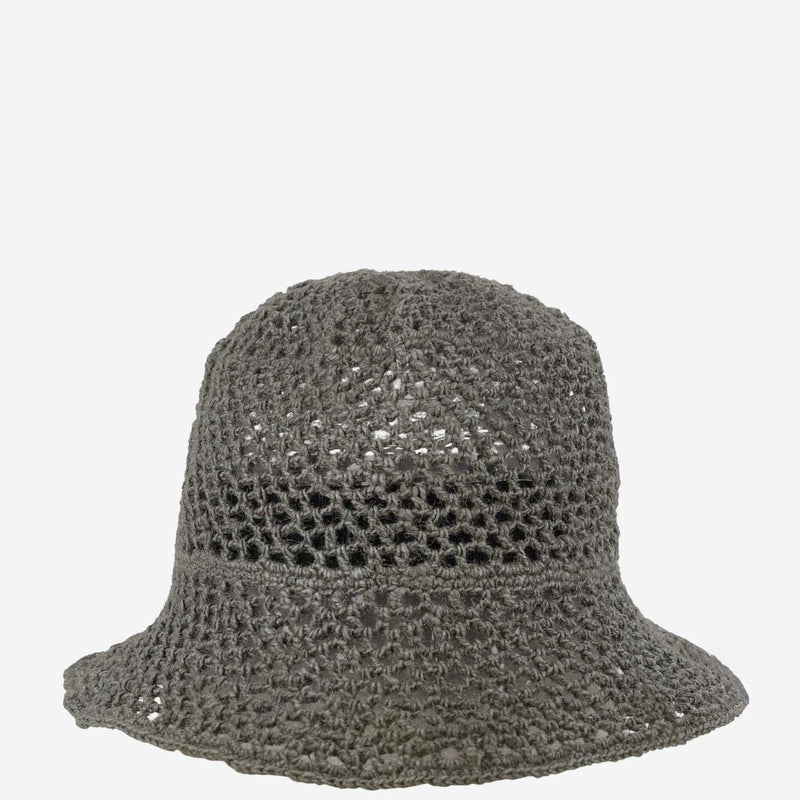 Reinhard Plank Cuffia Mesh Cellulose Bucket Hat — Green