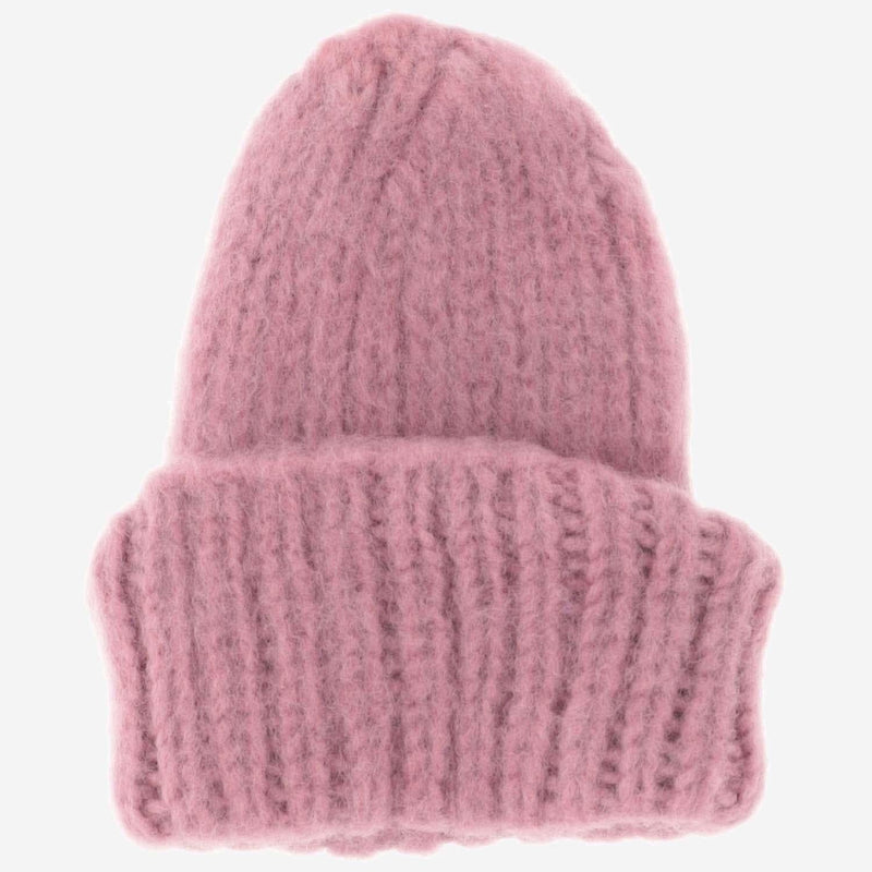 Myssy Kanerva Beanie — Pink Wool Beanies