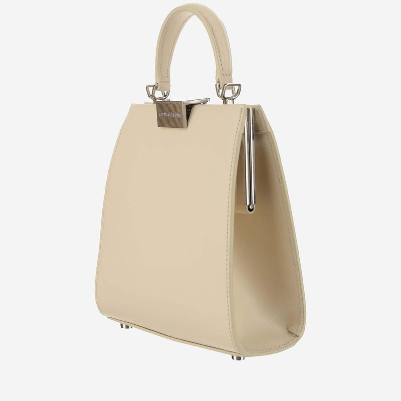 Armarium Top Handle Bag — Ivory Leather