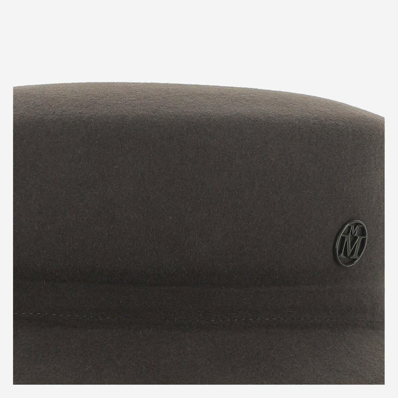 Maison Michel 1108052003 Bucket Hat — Gray Rabbit Felt