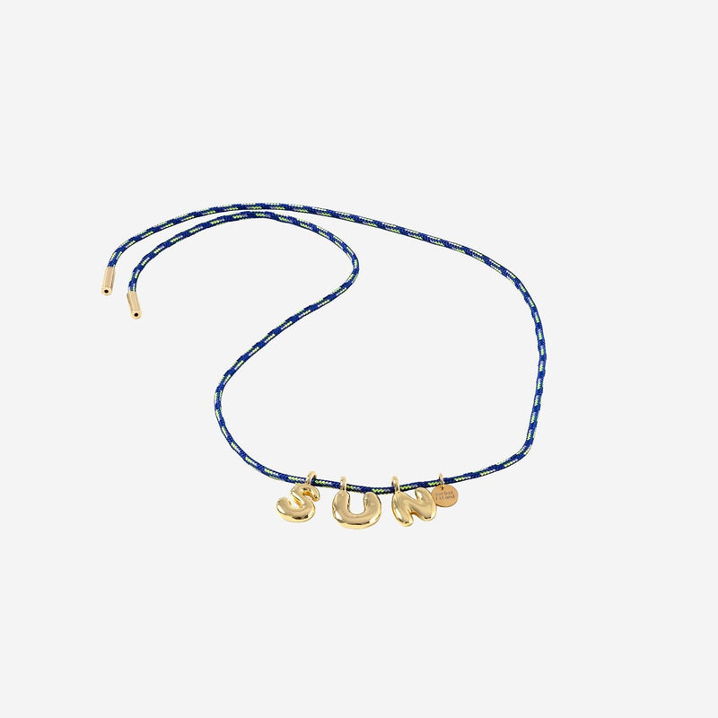 Sorbet Island Bracelet — Gold Fabric And Metal Bracelets