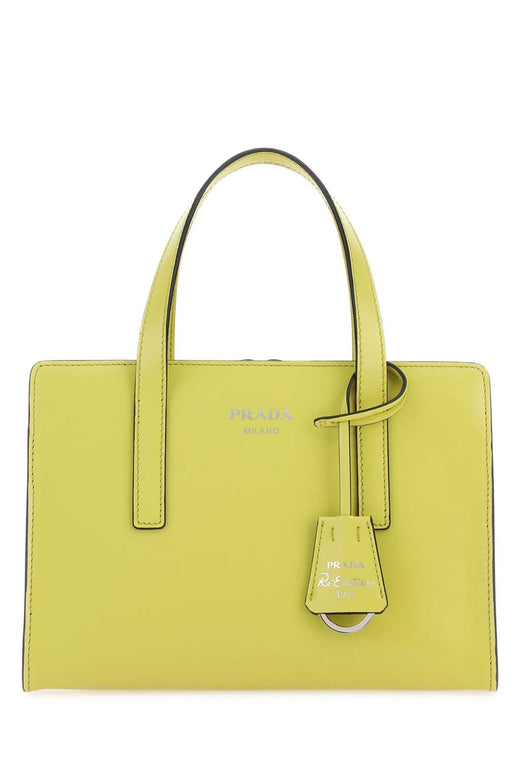 Prada Re-Edition 1995 Top Handle Bag — Yellow Vitello