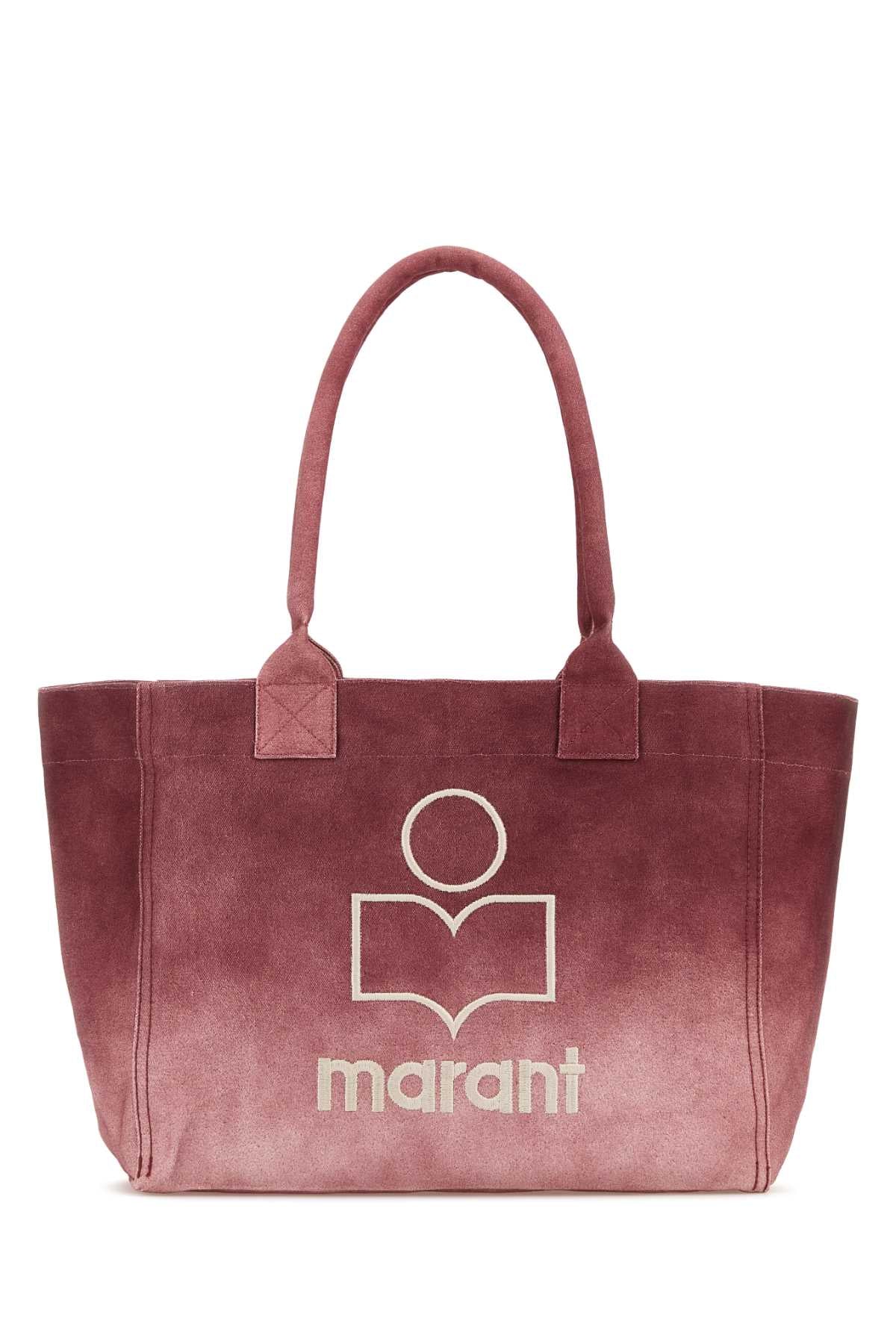 Isabel Marant Yenky Tote Bag — Pink Exterior: Cotton