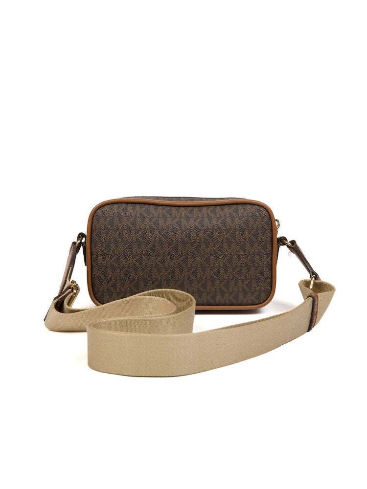 Michael Kors Crossbody Bag — Brown 89.coated Canvas