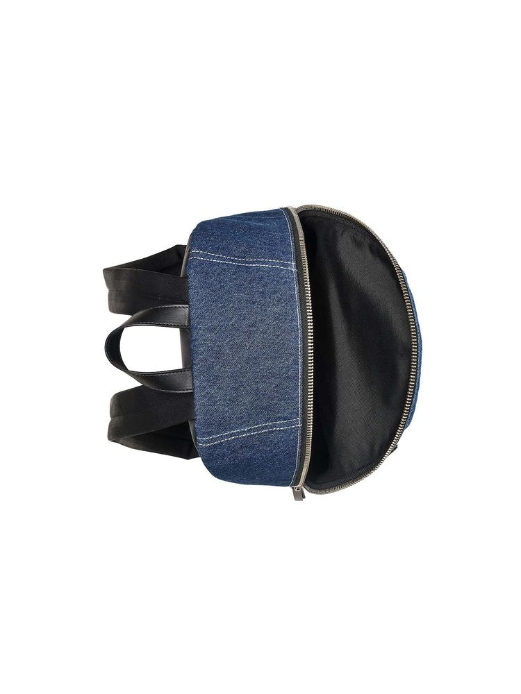 Marc Jacobs Cotton Denim Backpack — Blue